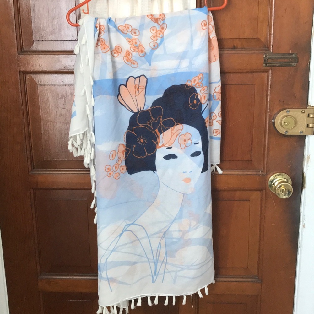 Oversized scarf
